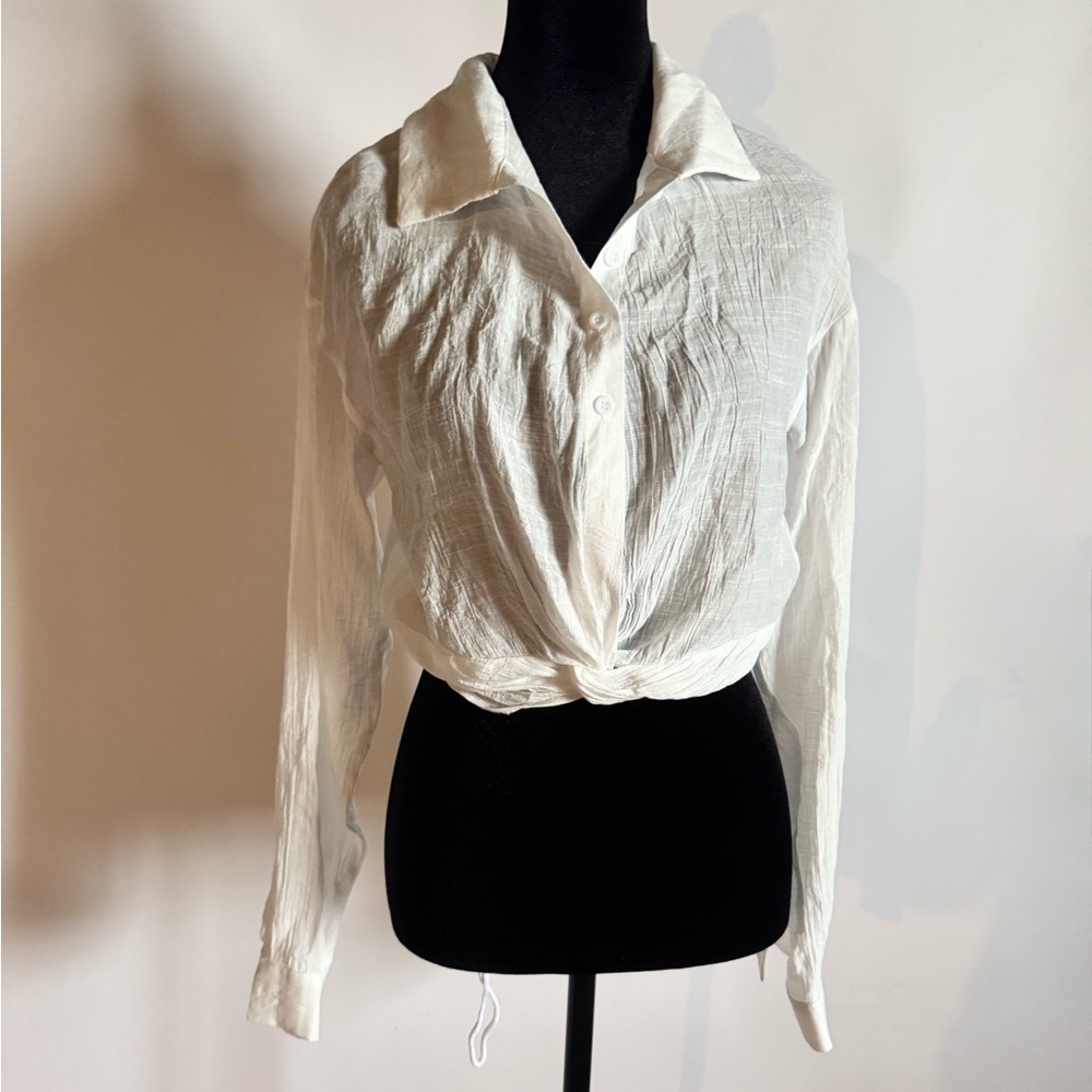 Hello Molly Long Sleeve Top Size M/6
